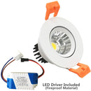 3W Dimmable LED Downlight CRI80 COB LED Ceiling Light Cut-out 2in/51mm 25W Halogen Bulbs Equivalent