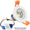 3W Dimmable LED Downlight CRI80 COB LED Ceiling Light Cut-out 2in/51mm 25W Halogen Bulbs Equivalent