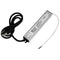 Waterproof IP67 LED Power Supply 110V AC to 12V DC Driver Transformer 3-Prong Plug 3.3 Feet Cable