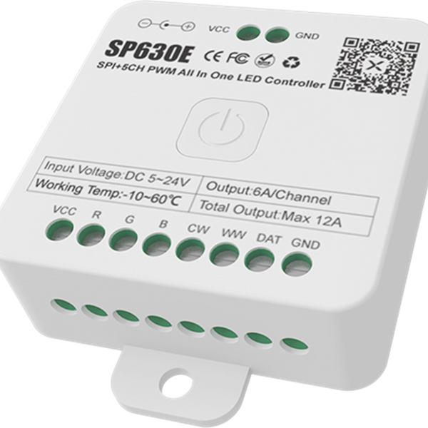 5V-24V SP630E BT LEDコントローラ 5CH SMD5050 Amazon.com: YIOGEQKWG 5V-24V SP630E BT LED Controller 5CH SMD5050