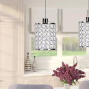 Free Shipping 3 Pack Adjustable Chrome Crystal Chandeliers for Kitchen Dinning Room Bedroom 3 Lighting Colors 3000K/4000K/6000K（CCT Adjustable）