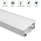 2 Pack H7635A Big Aluminum Extrusion Channel for Flush Mounting Linear Office Lighting System