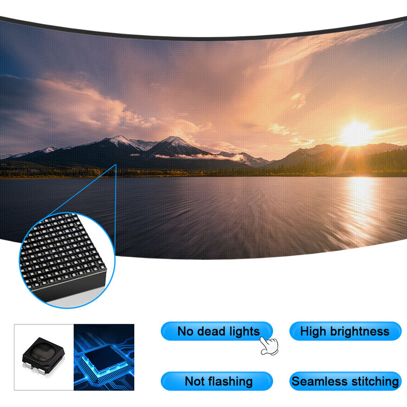 Tour-GOB Series Indoor Rental LED Display 1.95/2.6/2.9/3.9 mm Pixel Pitch in 500x500mm Aluminum Cabinet with Glue Covered Protective Surface LED Screen