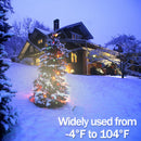 2 Pack 8W Warm White LED Landscape Lights 12V Waterproof Garden Pathway Lights Outdoor