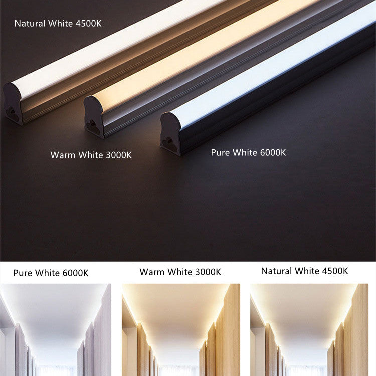 FREE SHIPPING 10Pcs Pack 2FT/3FT/4FT AC/DC 12-36V T5 LED Tube Light w/ Milky White Cover