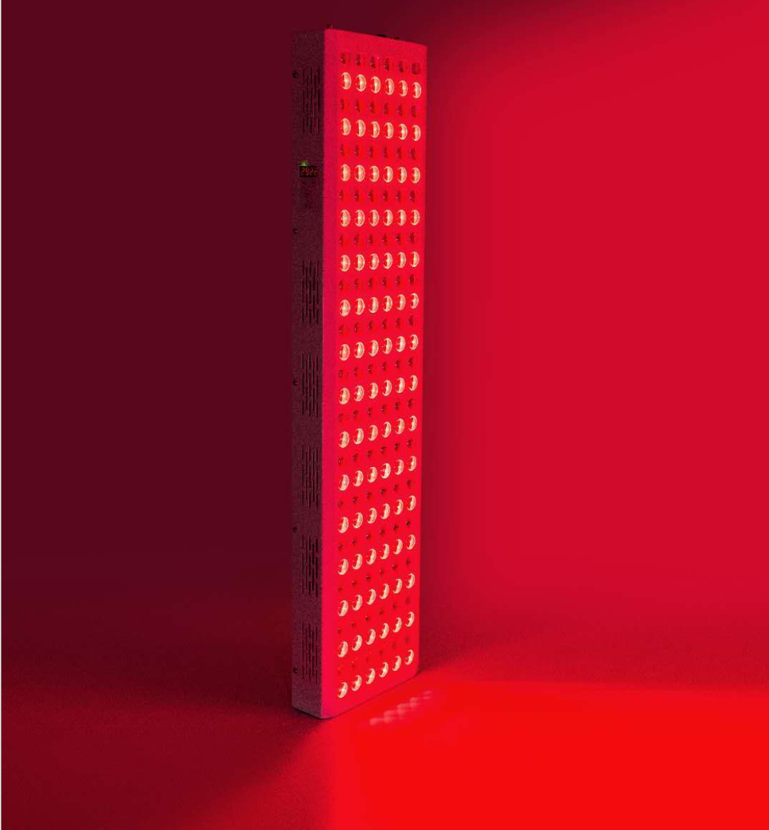 ALPRO1000 Red LED Light Therapy Panel, Deep Red 660nm & Near Infrared 850nm LED Light Therapy