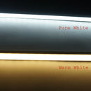 5 / 10 Pack 12V DC LED Surface Linear Profile LED Light Strip in Aluminum Profile with Cover for Under Cabinet Lighting