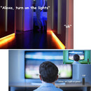 16.4ft（5Mtrs) 300LED SMD5050 RGBW LED Strips Light Kit Music Sync, IR Remote, WiFi APP Controlled, Alexa Compatible