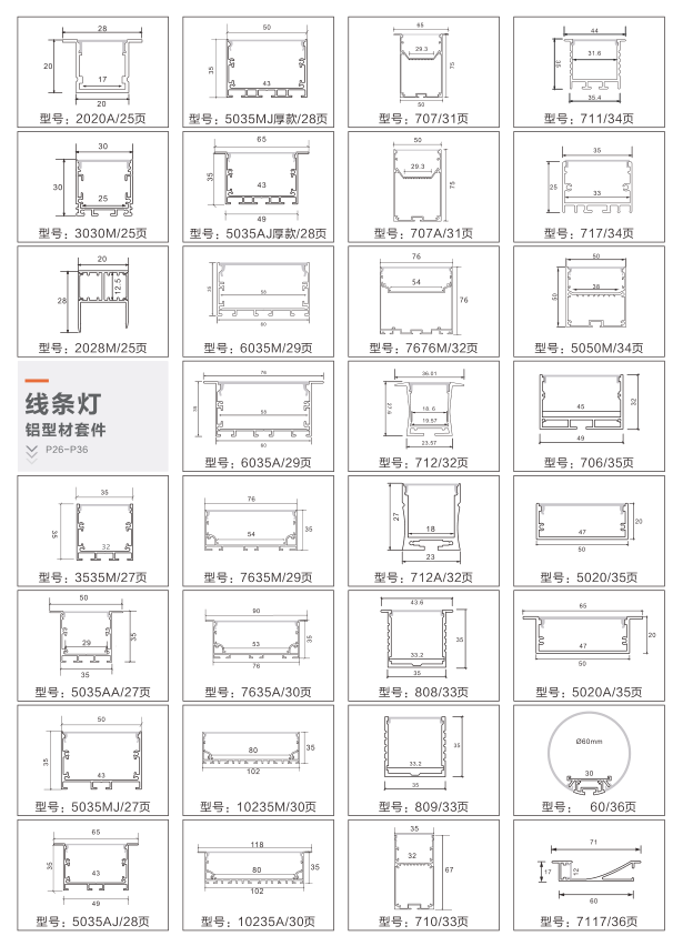 LED Aluminum Profiles