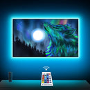 (FREE PRODUCT QTY.: 20)3.3Ft TV LED Backlights, RGB LED Strip Lights kit with Remote and USB Powered