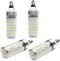 (FREE PRODUCT QTY.: 10) E12 LED Corn Bulbs1500LM, Daylight White 6000K LED Bulbs (4 Pack)