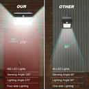 (FREE PRODUCT QTY.: 10)Solar Lights Motion Sensor, 262 LEDs Outdoor Lights , (2 Pack)