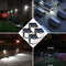 (FREE PRODUCT QTY.: 20) Solar Wall Lights Outdoor, 140 LED Motion Sensor Backyard Light (4Pack)