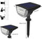 (FREE PRODUCT QTY.: 30) Warm White 32 Wireless LEDs Outdoor Solar Landscaping Lights (2 Pack)