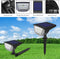 (FREE PRODUCT QTY.: 30) Warm White 32 Wireless LEDs Outdoor Solar Landscaping Lights (2 Pack)