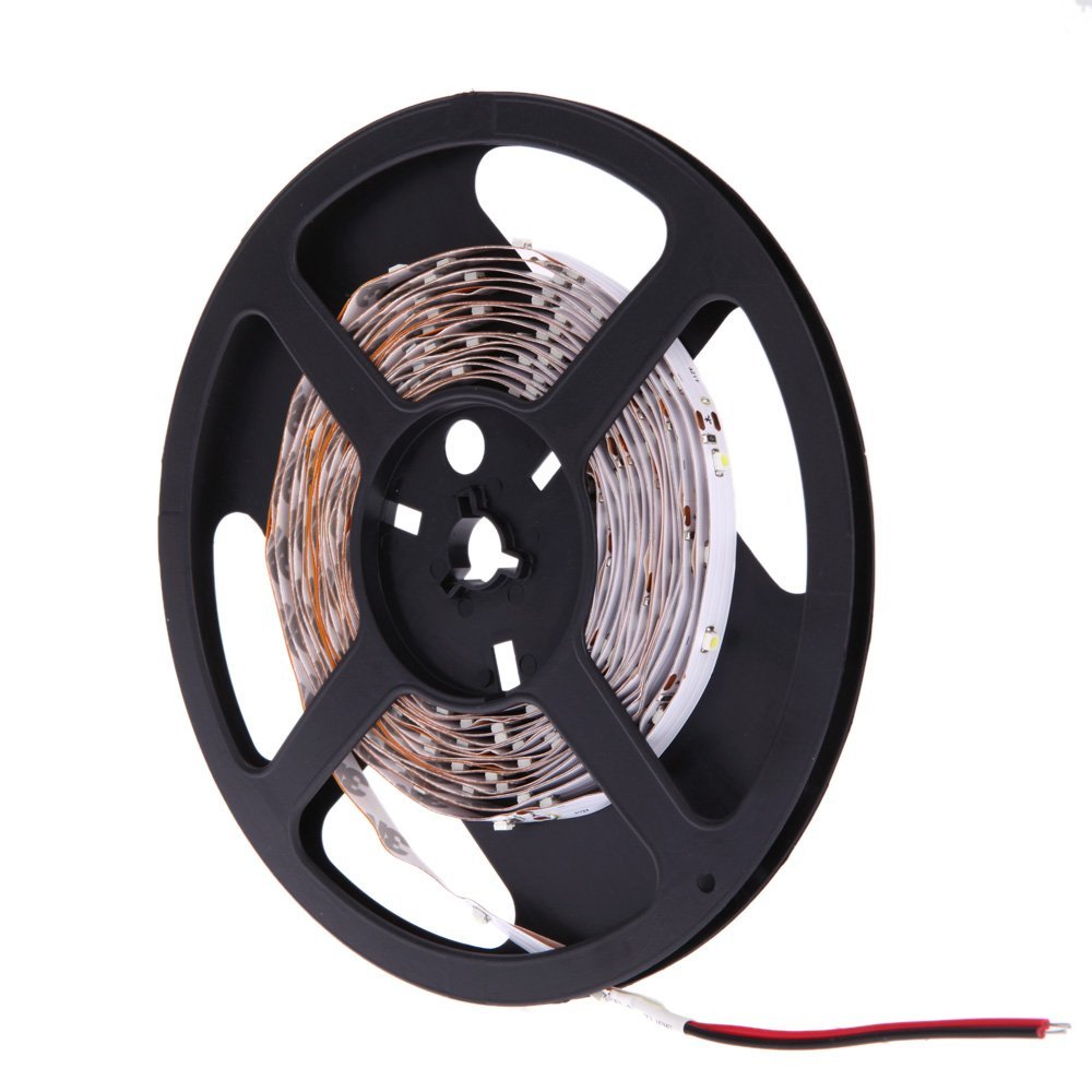 High CRI90 Flexible LED Strips,  DC 12V 5Meter Roll Strip, SMD3528-150 30 150LM LEDs Per Meter, 8mm Wide Tape