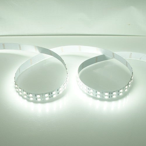 High CRI 90 LED light strip, 12V Dimmable SMD5050-600 Double Row Flexible LED Strips, 120 LEDs 1800LM Per Meter, 15mm Width Tape