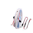 16.4FT (5Meters) 24VDC Chasing LED Light Strip Kit w/ SMD2835 120LEDs 12Watt per Meter Flex LED Tape and Mini Inline Controller