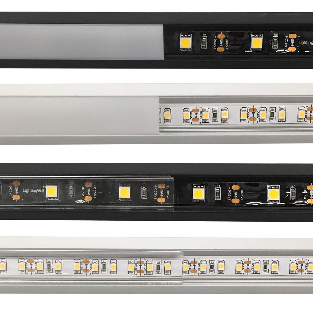 Silver Corner LED Aluminum Profile V02 16x16mm V-Shape Curved Cover Corner Mounting Aluminum Channel