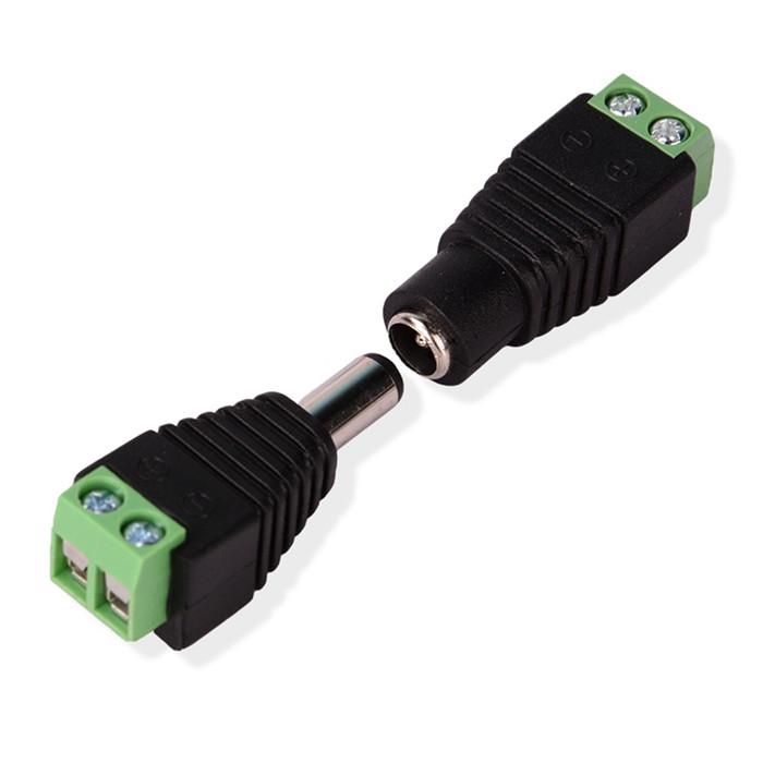 DC5.5x2.1mm Female to Male Connector Cable Family Collection DC Plug DC Conversion Cable DC Splitter