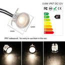 16 Pack Outdoor Recessed LED Deck Lights Kits IP67 Waterproof Inground LED Step Lights Kit for Garden, Yard, Steps, Bath Room and Kitchen