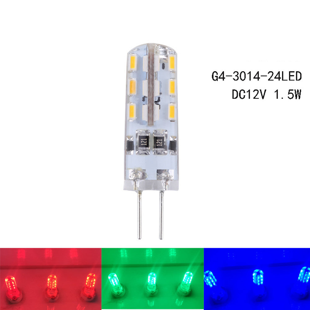 10 Pack G4 LED Light Bulb Bi-Pin base Silicon Encapsulation 12V 2.5 ...