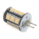 4 Pack 3.6 Watt (40Watt Equivalent) DC12V Tower type G4 Bi-pin base Lamps with 18 pcs Tri-Chip LED SMD5050