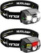 (FREE PRODUCT QTY.: 5) LED Headlamp Flashlight Battery Powered Helmet Light w/ Motion Sensor (2-Pack)