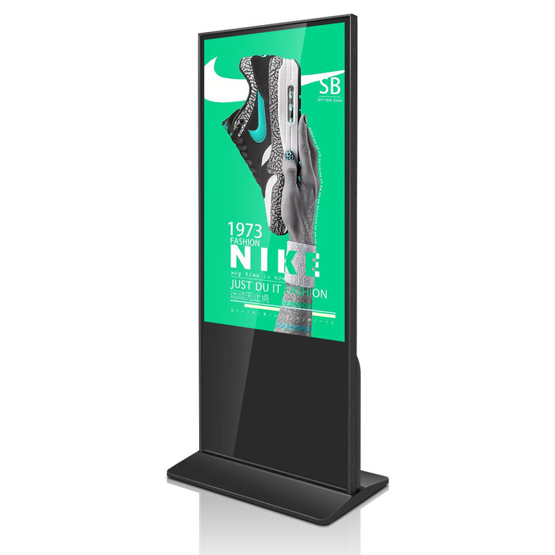 49" LCD Totem Kiosk Floor-standing Display Vertical LCD Digital Signage