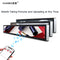 60" Stretched Bar LCD Display screen subway direction wayfinding floor guide advertising display led logo sign board