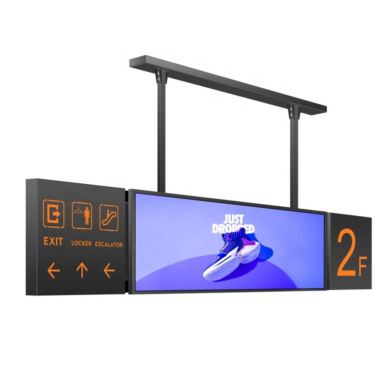 23.1" inch Stretched Bar LCD Display for store shelf promotion Wi-Fi Android system LCD enclosure