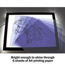 A4 LED Light Pad, Ultra Thin Portable LED Light Tracer, Full Range Dimmable with USB Power Cable