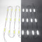 20pcs/pack LED Modules String with COB 2W LED 160°Beam DC12V 100LM 2W Module Light Waterproof IP65 with Adhesive Tape Back