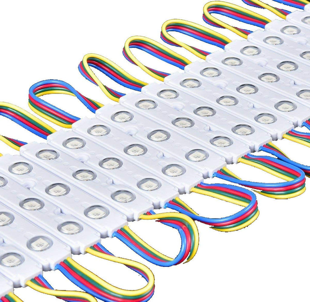 Waterproof LED Light Modules Strings in Single and RGB Color-WWW ...