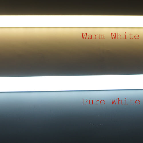 5 / 10 Pack 12V DC LED Corner Linear Profile LED Light Strip in Aluminum Profile with Cover for Under Cabinet Lighting