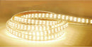 AC 110V 220V SMD2835 High Voltage Flat Strip Light 180 LEDs Per Meter Double Row with the power plug