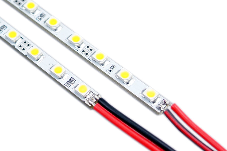 5 Pack 19.7 inch Super Slim 4mm SMD3528 Rigid LED Strip lighting 60LEDs