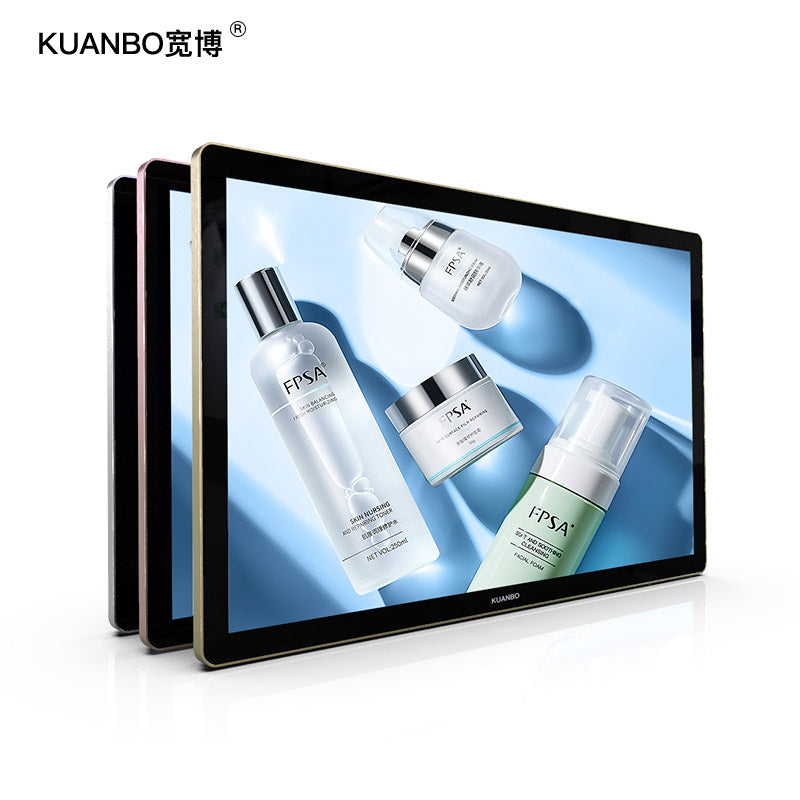 65“ Digital Signage Wall-mounted Advertising Display, Cheap LCD Advertising Player, Touch Screen LCD Video Advertising Monitor
