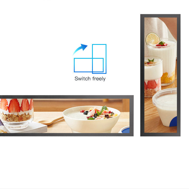 43.8" Stretched Bar LCD Digital signage, shelf edge display
