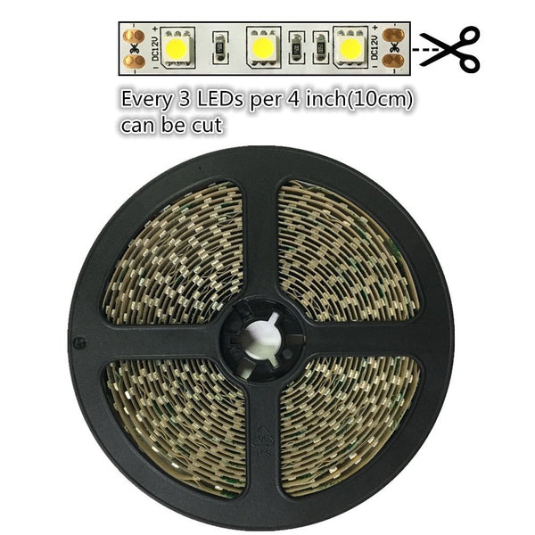 810nm Infrared LED Light Strips, SMD5050-300 60 LEDs 12W Per Meter LED Tape Light