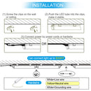 FREE SHIPPING 10Pcs Pack /2FT/3FT/4FT/5FT Line Voltage AC T5 LED Tube Light with Milky White cover