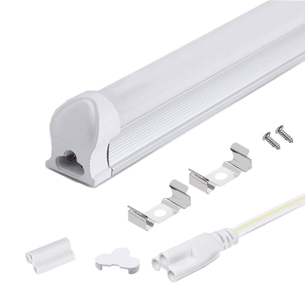 FREE SHIPPING 10Pcs Pack 2FT/3FT/4FT AC/DC 12-36V T8 LED Tube Light w/ Milky White Cover