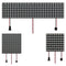 LED Matrix Screen WS2812B Digital Flexible LED Panel SMD5050 RGB Individually Addressable Full Dream Color DC5V