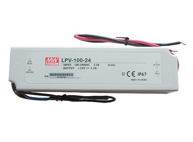 MEANWELL UL Certificated LPV series IP67 Waterproof Power Supply