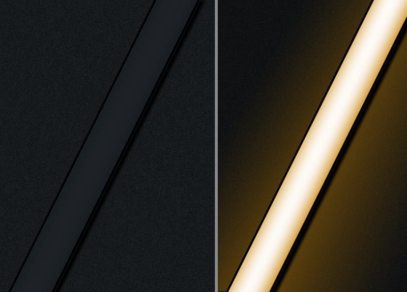 Black LED Aluminum Profile, Black Diffuser Manufacturer - Lightstec