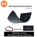 M-SF4L (P4) Silicon Based LED Module, 4mm Full RGB Pixel Panel Screen in 320 * 160 mm with 3200 dots, 1/16 Scan, 800 Nits LED Tile for Indoor Display