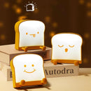 Meme Toast Bread LED Night Light Rechargeable Desk lamp with Timer for Baby Girls Boys