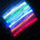 24cm/48cm/72cm/96cm/120cm 12V Waterproof Flexible Grill LED Strip Light for Motorcycle, Car Lighting