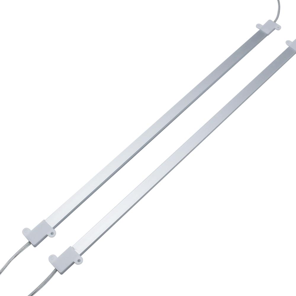 5-Pack 1.67ft/50cm DC 12V 7.2Watt SMD5050-30 Waterproof Aluminum Shell LED Rigid Light Bar
