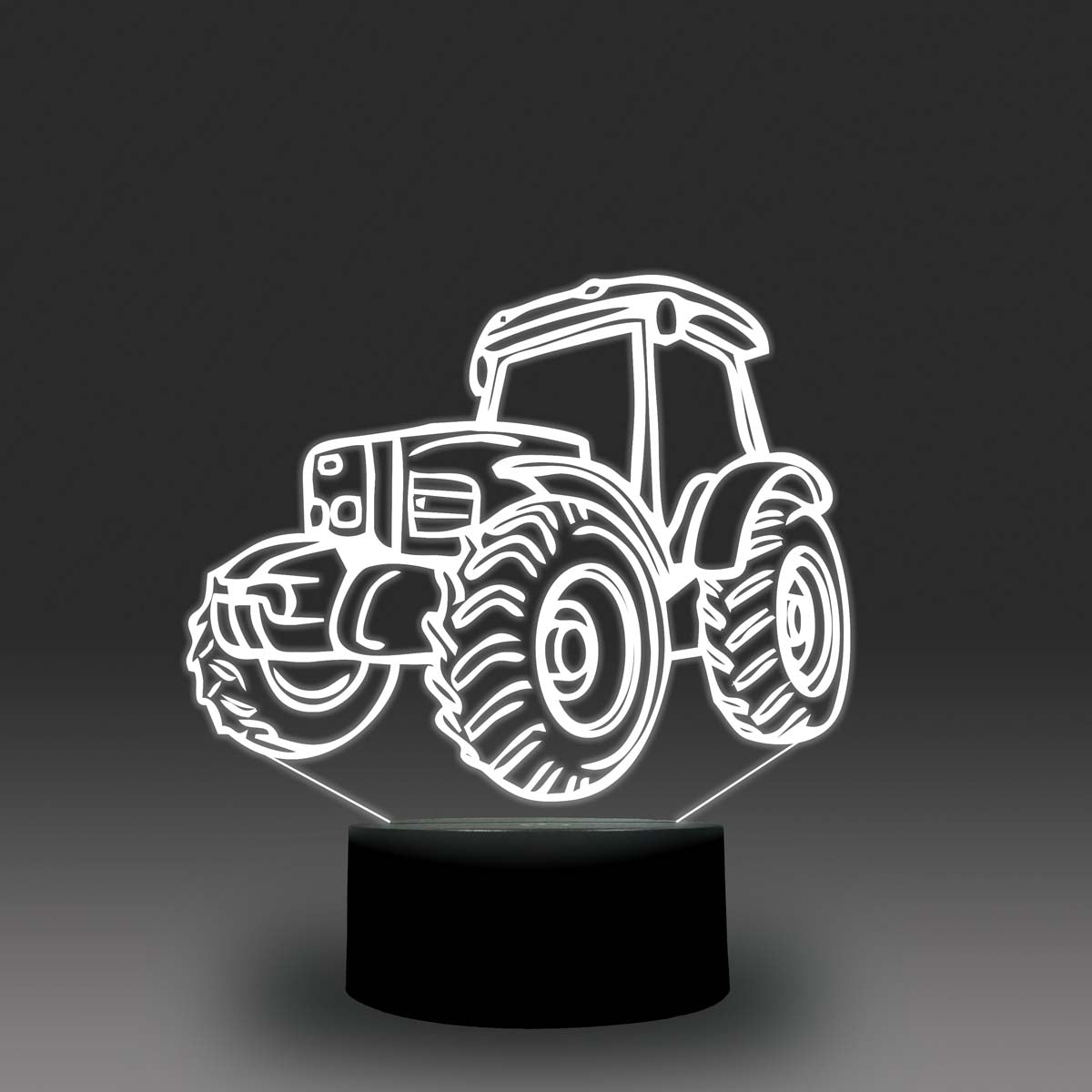 Transportation Images 3D Illusion LED Night Light w/  16 Colors Remote Touch Switch Adjustable Brightness for Kids Bedroom Decoration